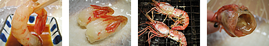 ぼたんえびの食べ方