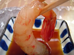 ぼたんえび刺身